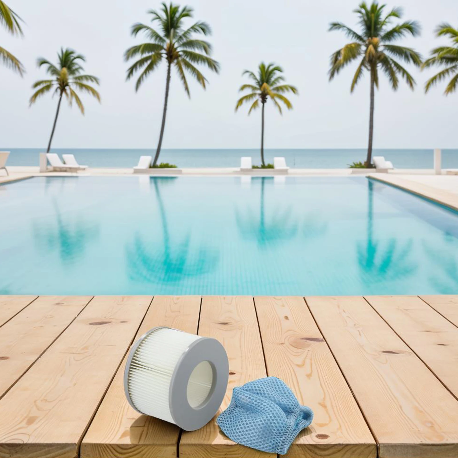 Practical Protective Net Filter Cleaning Mesh Cover Parts Spa Accessories Strainer Swimming Pool For WithAurora