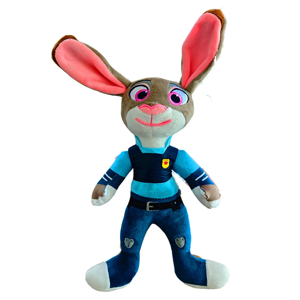 Zootopia2 شخصية نيك وايلد جودي هوبس الكرتون 30-40 سنتيمتر لطيف ألعاب من نسيج مخملي دمية نموذج عيد ميلاد هدية الكريسماس للأطفال الأصدقاء #4