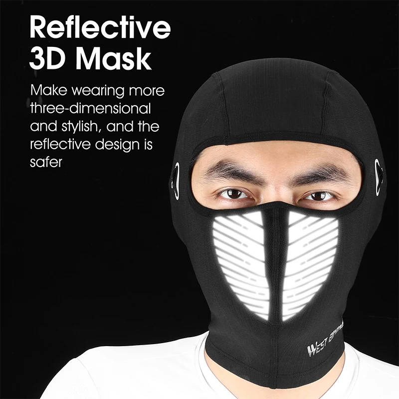 WEST BIKING Cycling Mask Sun Protection Balaclava Men Women Electric Bicycle Motorcycle Full Face Mask Headgear Spring Summer