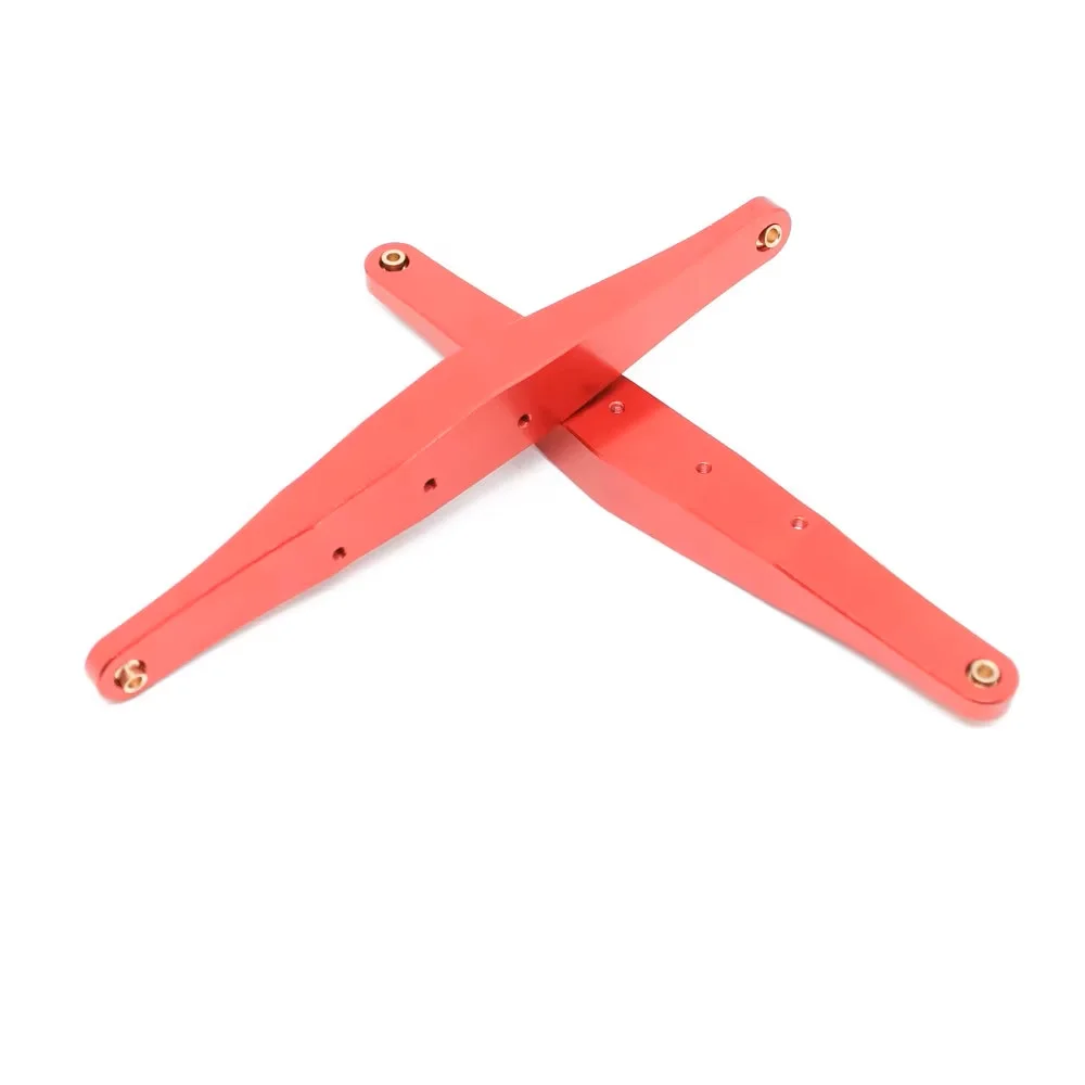 2Pc aluminum alloy Trailing Arms 1:10 For RC Car Part Losi Race 1/10 Ford Raptor Baja Rey V2  4wd Rock Desert Truck Car