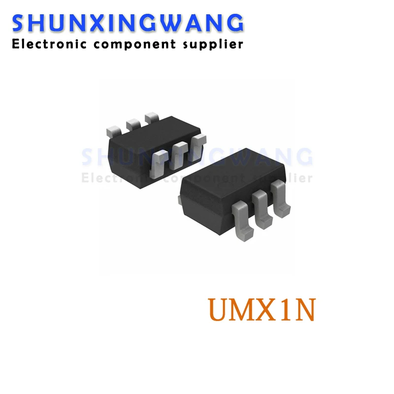 50pcs UMX1N SOT-363 UMX1NTN SOT363 mark: X1 SMD triode