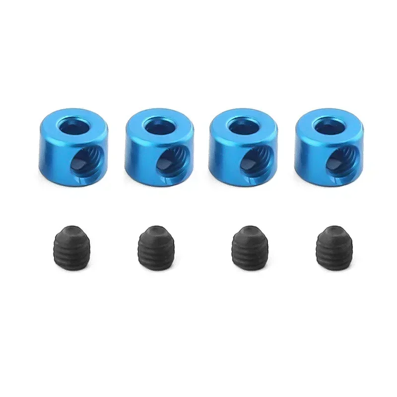 

4pcs Limiter Clips Metal Sway Bar Limiters for Tamiya 53827 RC Car Accessories