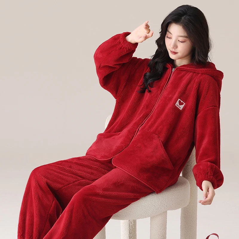 

Комплекты пижам женские серые из твила с карманами, повседневные, в западном стиле, прочные, дышащие, однотонные, моющиеся, весенние, для сна