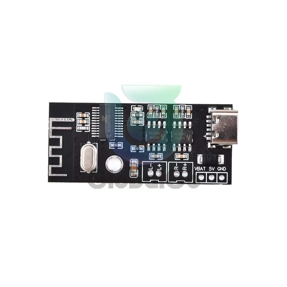 MH-MX38 MP3 Decoder Board Wireless Bluetooth 5.1 Audio Receiver Module Type-C Interface Verlustfreie Stereo Electronic DIY Kit