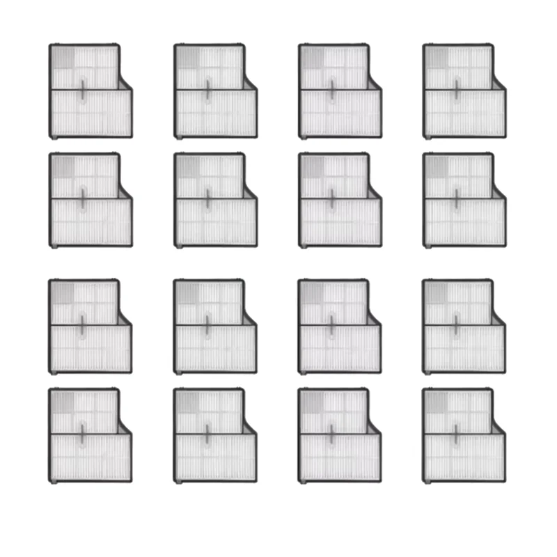 A83G-16 PCS Filter für Roborock Saros 10/G30 / S9 Maxv Ultra selbstentleerender Roboterstaubsauger, extrem langlebig