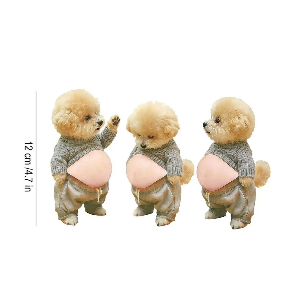 3pcs 3D Soft Toy Stress Relief Unique Ornament Multi-functional Home Guardian Wall Bump Proof  Self-Adhesive Squeezable