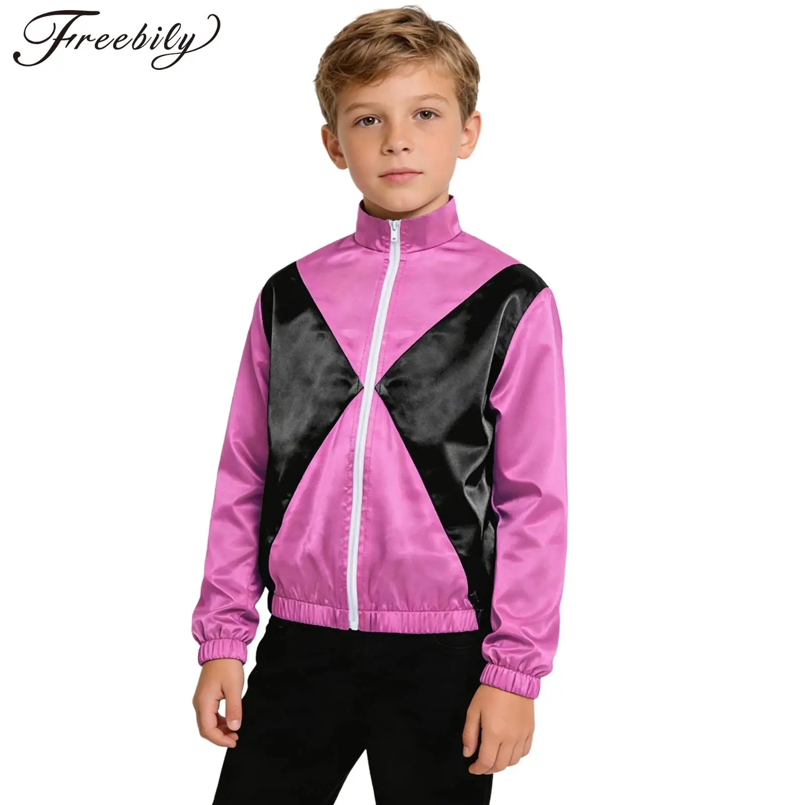 Chaqueta de Cosplay de Jinete para Niños, para Entrenamiento Ecuestre, Ropa de Montar, Ropa de Exterior para Carnaval, Disfraz de Circo, Chaqueta de Vaquero