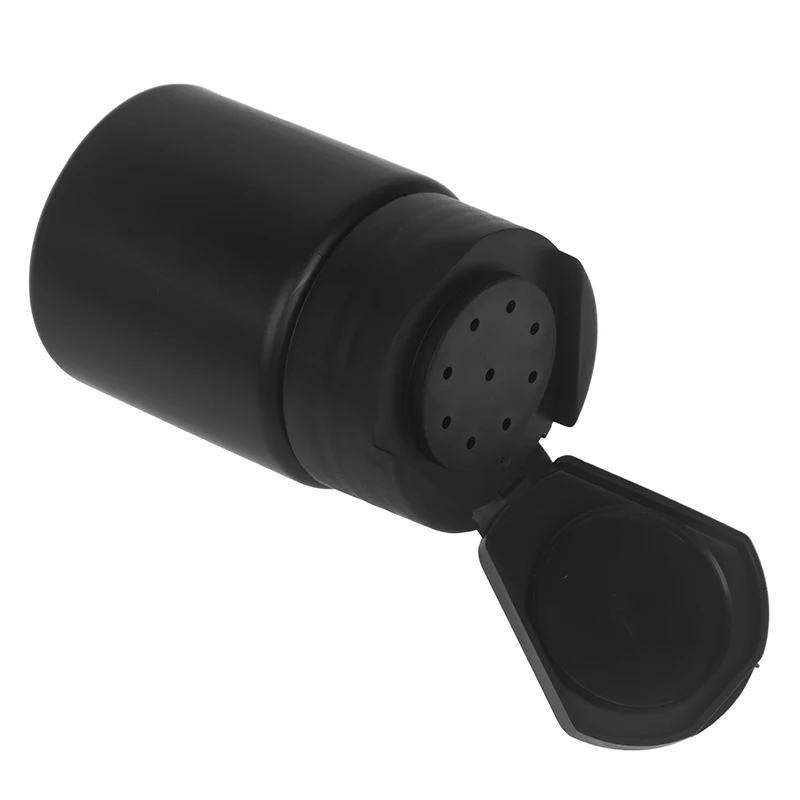 Botella de talco con tapa abatible de 70ml, dispensador de polvo cosmético recargable, contenedor de polvo de plástico, botellas de macetas vacías