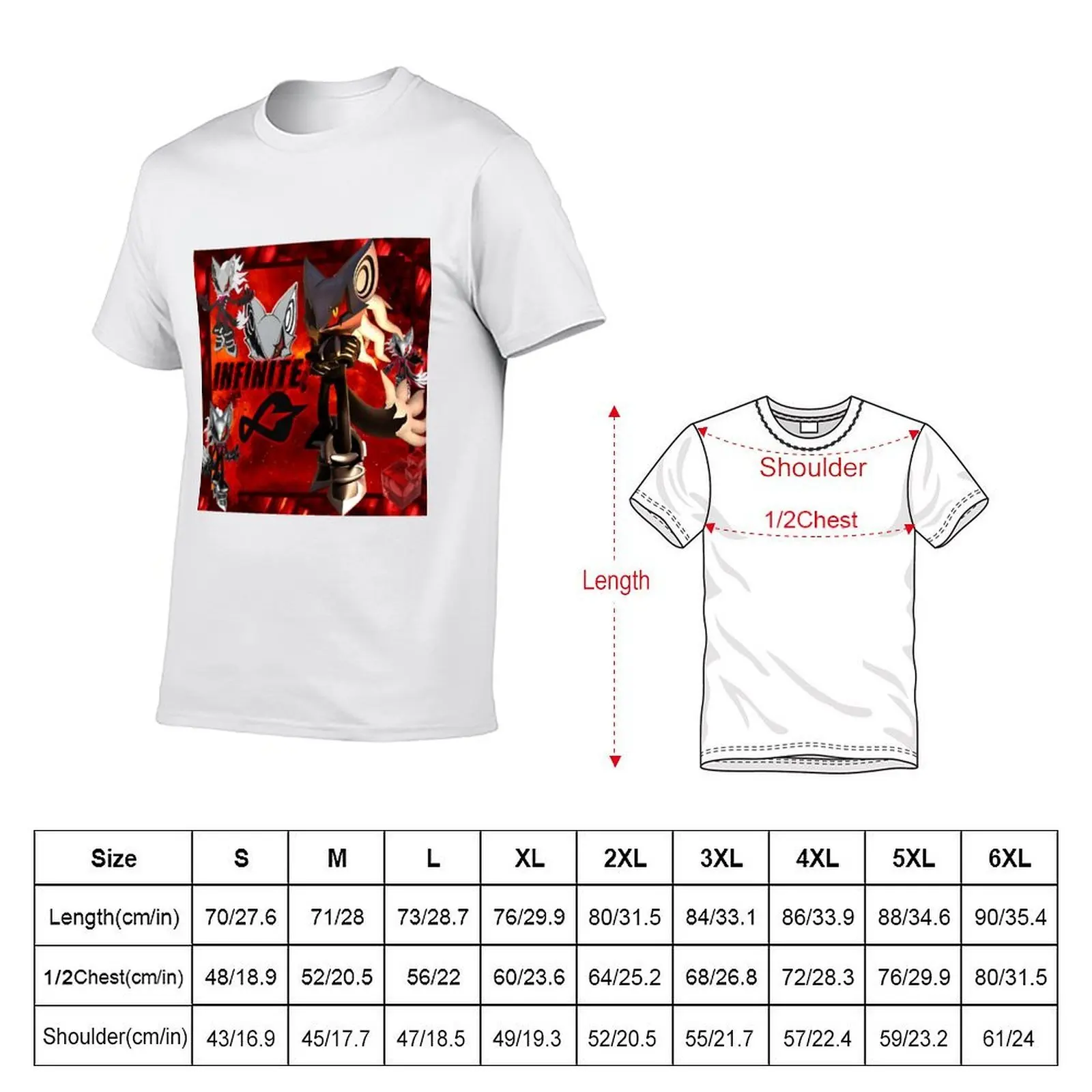 infinite (edgy) T-Shirt t shirts for man pack white t shirts cotton 100% T-Shirt