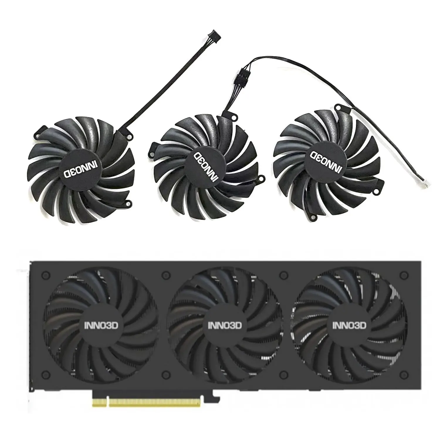 CF-12910S 0.35A RTX3080 3080Ti Cooler Fan Replace for Inno3D RTX 3080 3070 Ti X3 OC Graphics Card Fan