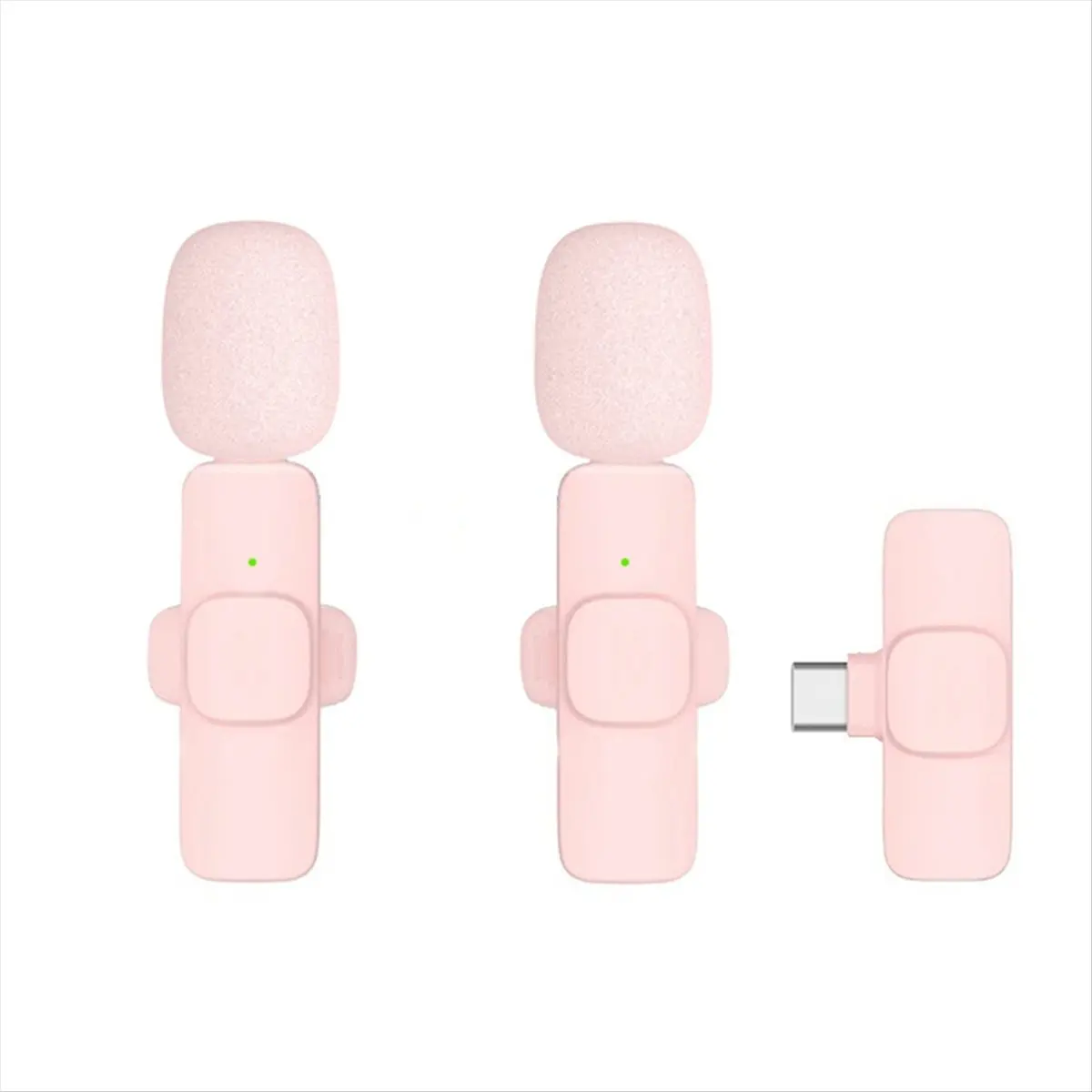 DT1426 Mon.Professional Wireless Microphone for , Lapel Mics Plug-Play Clip on Lapel Mic for Live Broadcast, Recording