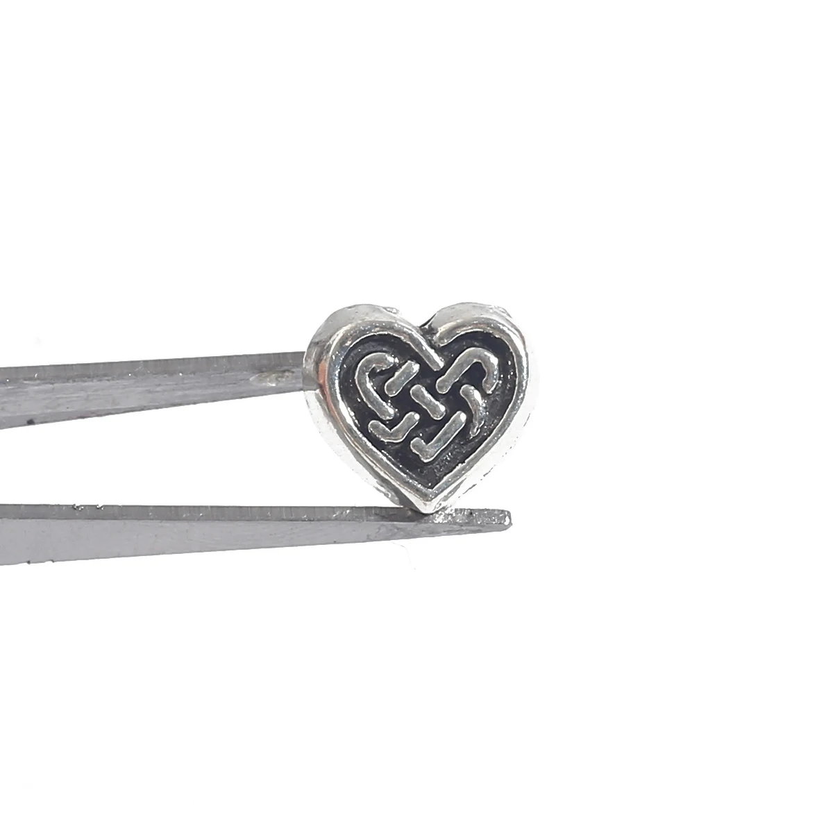 

20-50pcs Antique Silver Color Love Spacer Beads Heart-shaped Decorative Loose Beads For Jewelry Making DIY Earrings Necklace