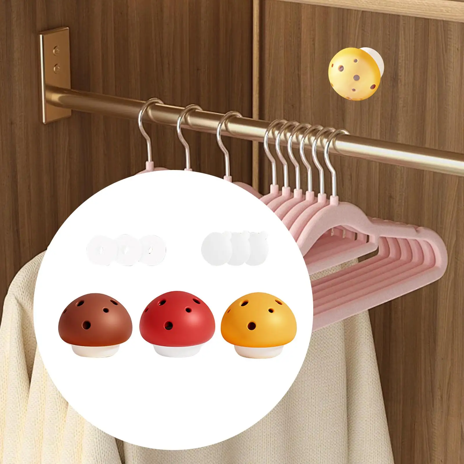 3Pcs Deodorize Balls Deodorant Gym Bags Shape Drawers Locker Portable Car Creative Small Deodorizing Air