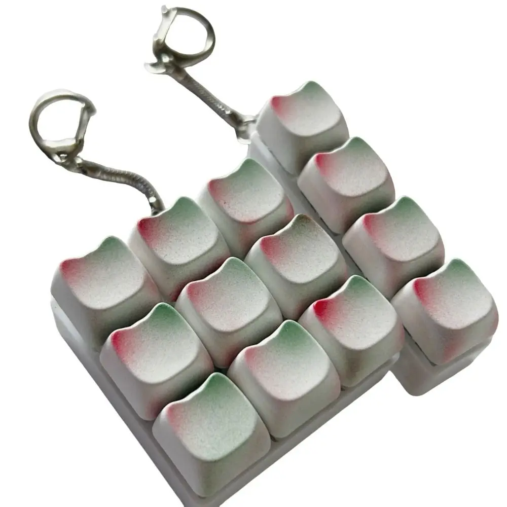 

4/9 клавиш, брелок для клавиатуры, весна в воздушной серии, кошачья форма, кнопка, колпачок для ключей, снятие стресса, брелок для взрослых