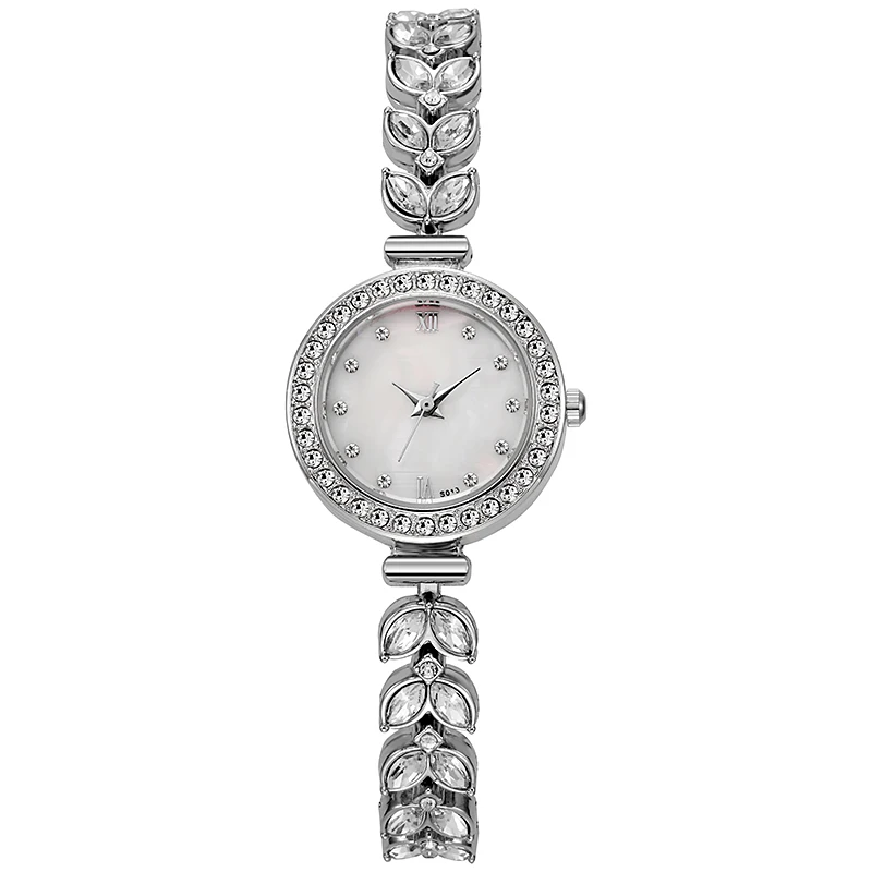 

New foreign trade popular wheat-ear bracelet watches diamond-studded women's quartz watches