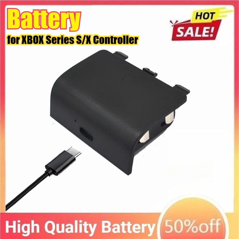 

400mAh Rechargeable Battery Pack for XBOX Series S/X Controller Wireless Gamepad Battery