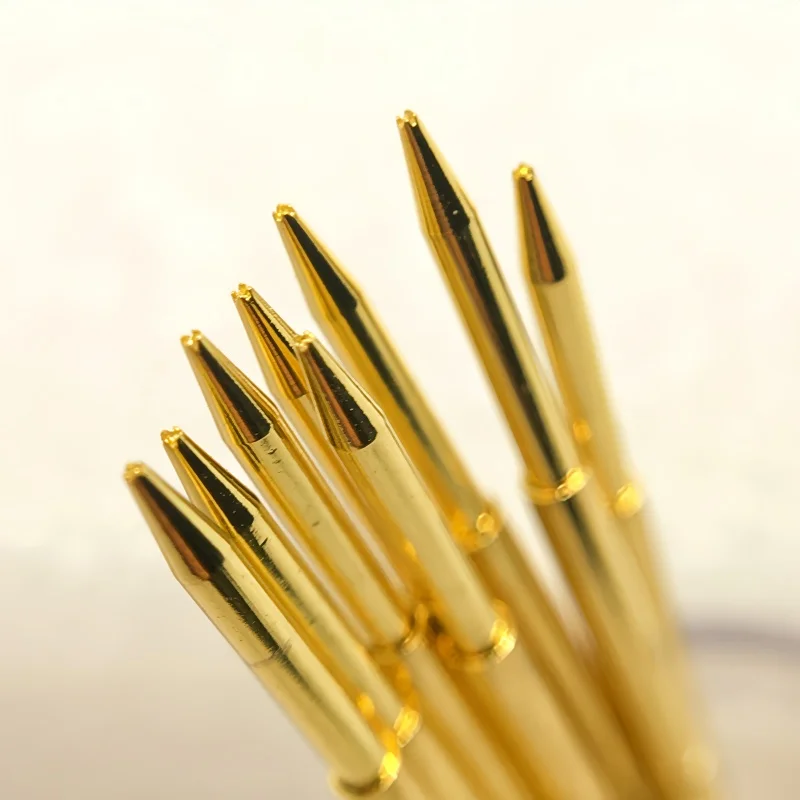 20/100PCS 400g PA100-F1 Spring Test Probe PA100-F Test Pin P100-F P100-F1 Test Tool 33.35mm 1.36mm Needle Gold 0.99mm Pogo Pin