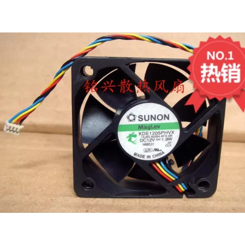 SUNON KDE1205PHVX DC 12V 1.9W 50x50x15mm 4-Wire Server Cooling Fan