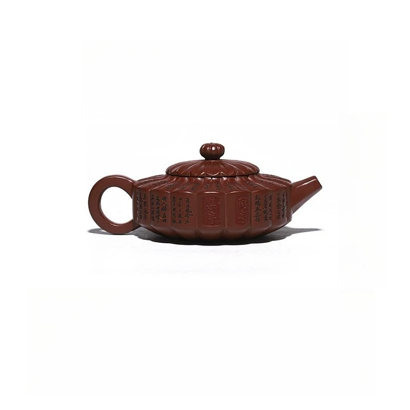 

Handmade purple clay pot, home collection, dragon blood sand, Lanting weekly plate covered with pulp, watertight