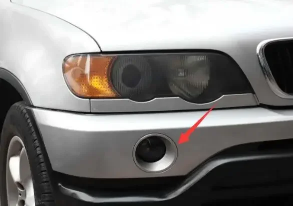 

Накладки на противотуманные фары, хромированные, из АБС-пластика, 2 шт., для BMW E53 X5 1999-2006, аксессуары для стайлинга автомобиля