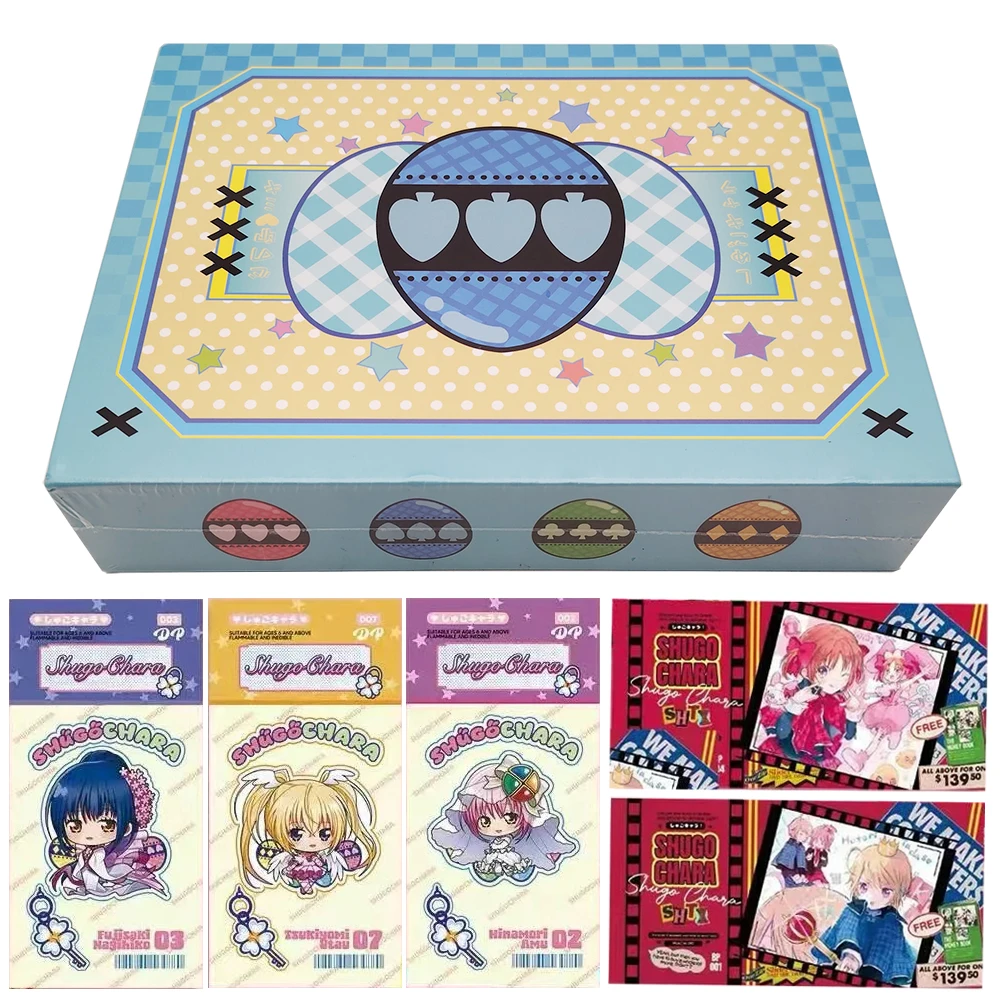 

Коллекционная карточка Shugo Chara: Классическая аниме-карточка с героинями Хинамори Аму и Цукиёми Икуто, лимитированная серия, игрушка, детский рождественский подарок