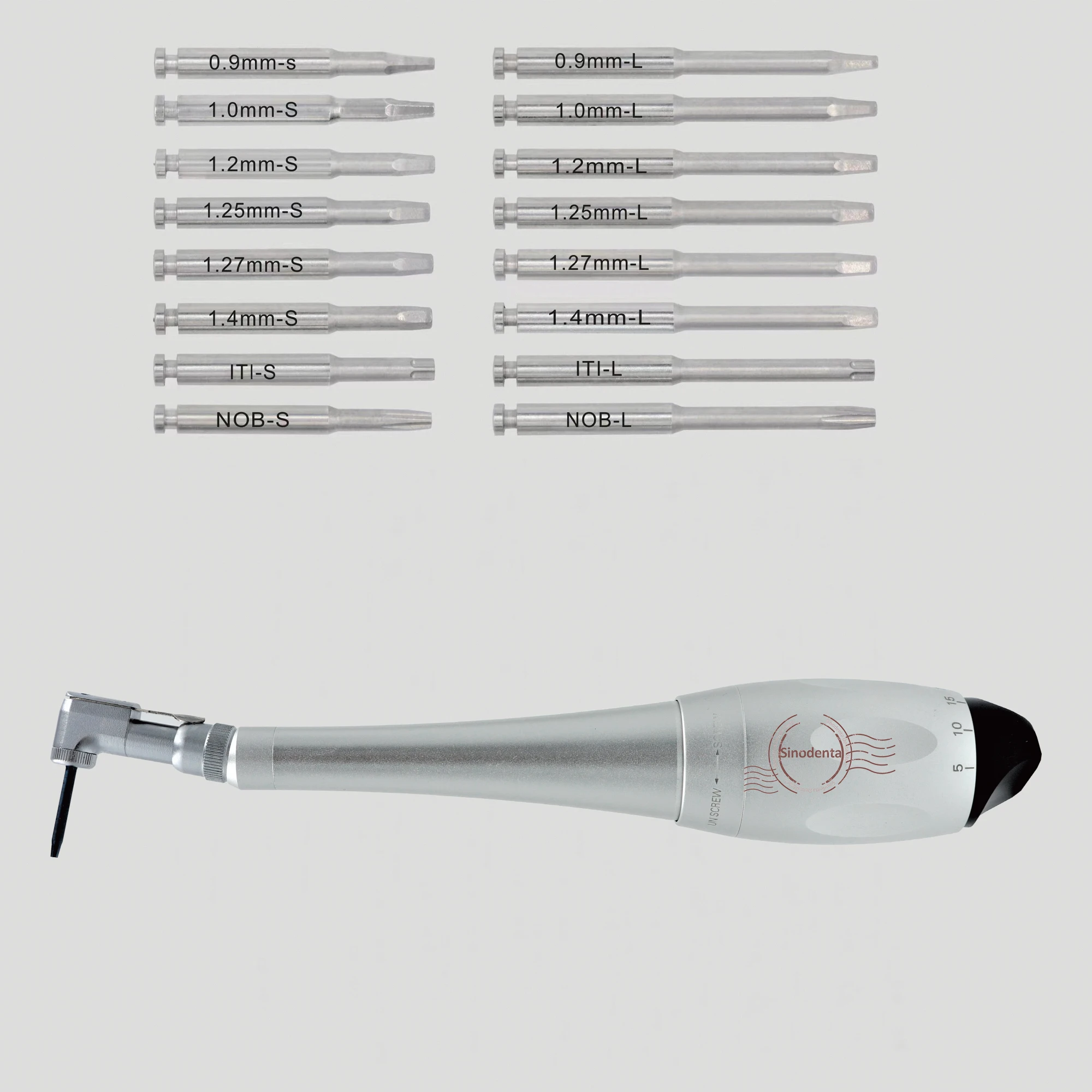 Universal Dental Implant Torque Wrench 5-35N.cm for Dental Clinic, Hand Screwdriver, Prosthetic Kit, Dental Repair Tools Kit