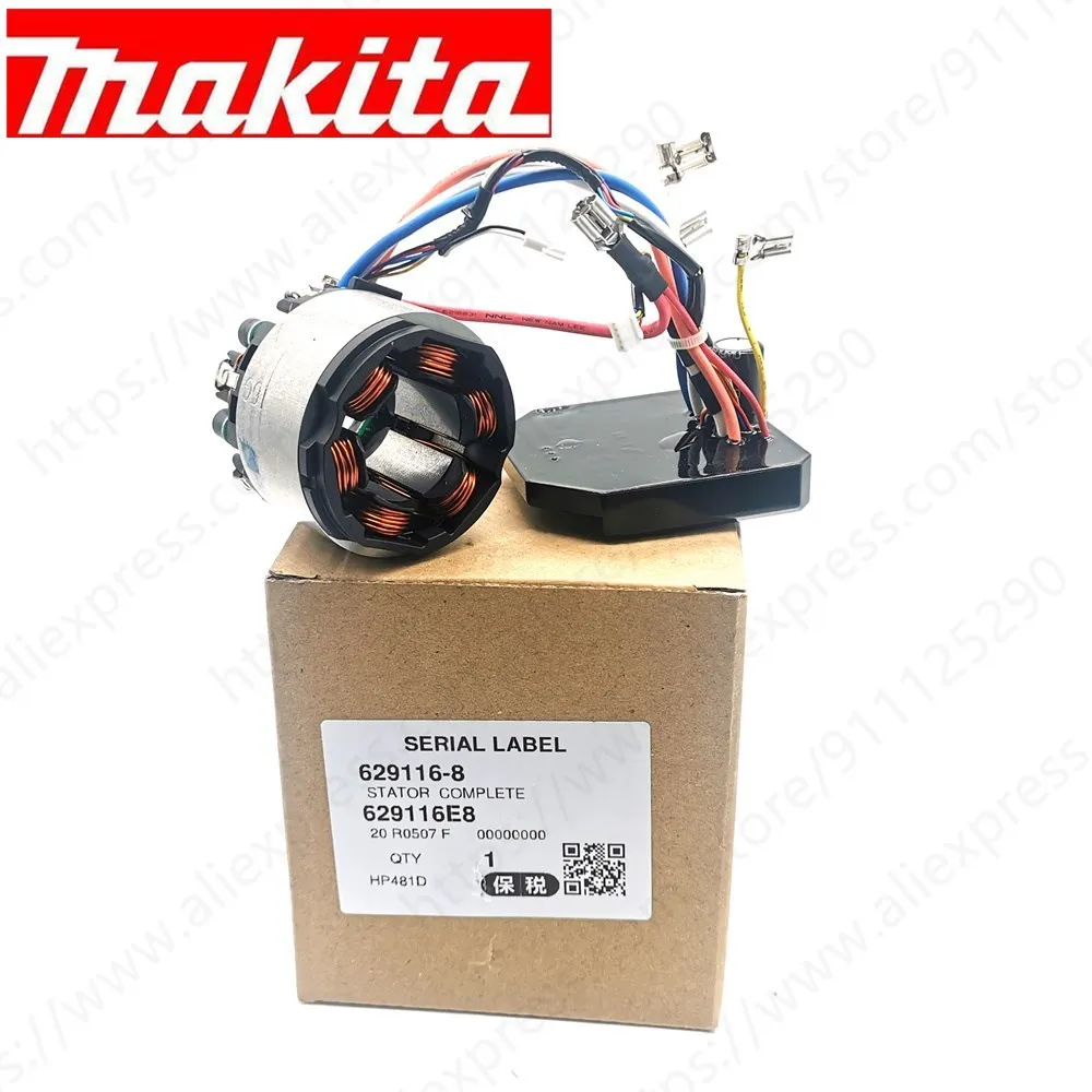 Champ de redresseur 18V pour Makita DDF481 DHP481 DHP481Z XFD07MB XFD07M XFD07 XFD07T XFD07Z