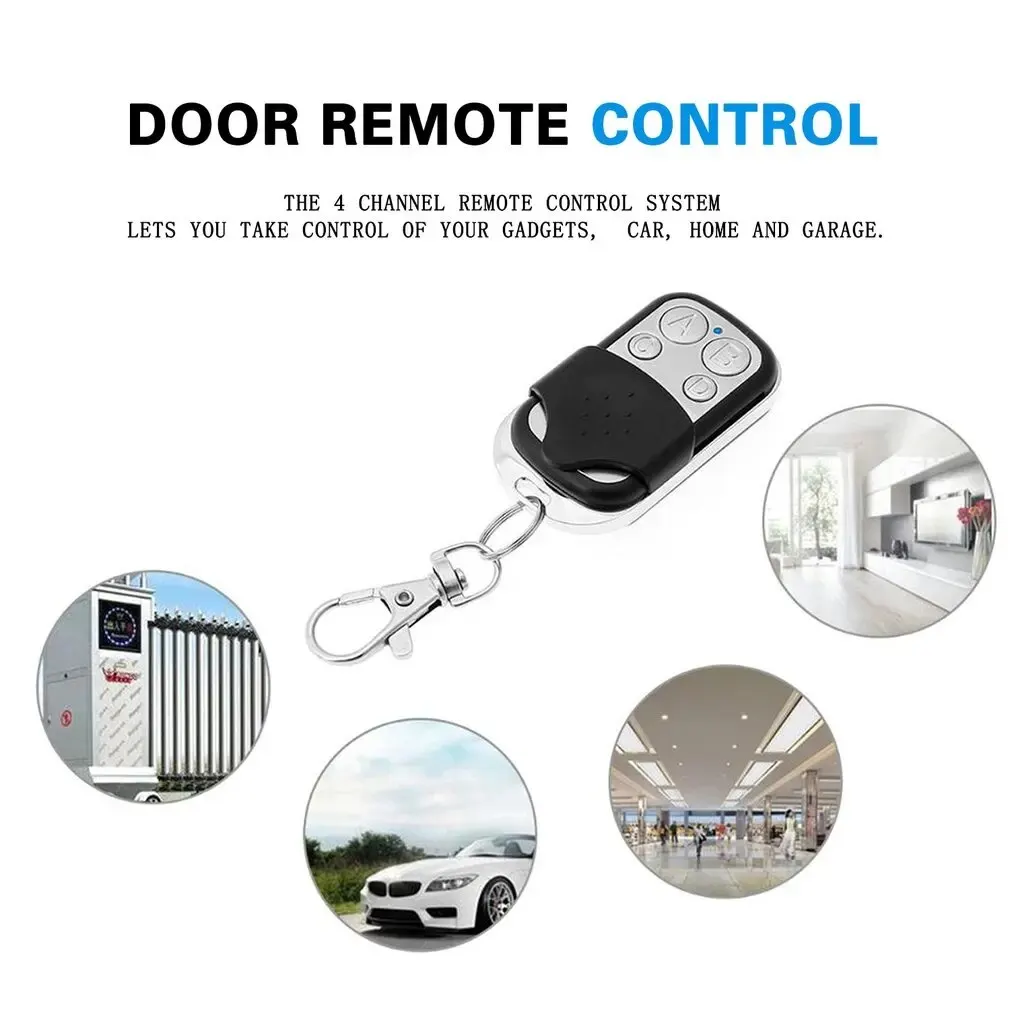 5/10PCS Universal Cloning Duplicator Key Remote Control 433MHZ 433.92MHZ Clone Learning Rolling Code For Gate Garage Door