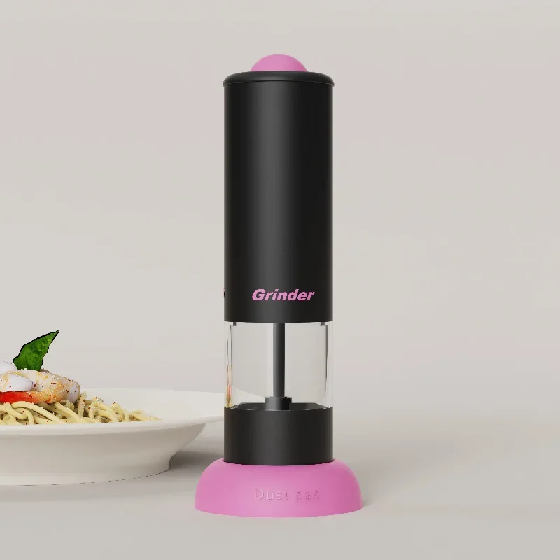 

USB Rechargeable Household Use Freshly Ground Sea Salt And Black Grain Pepper Powder Maker Electric Pepper Grinder for Kitchen