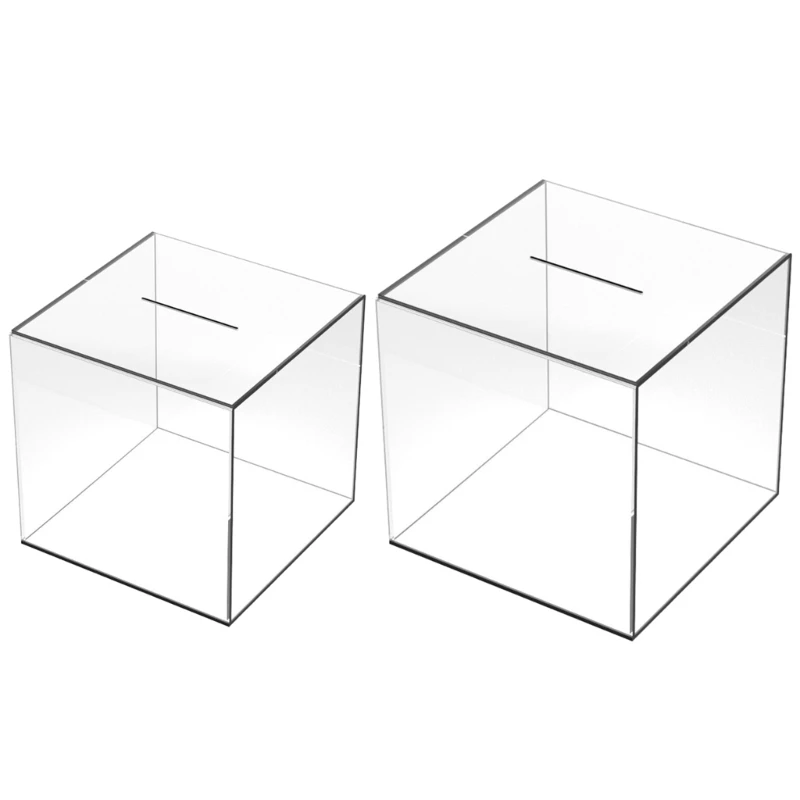 

Копилка, прозрачный акриловый контейнер для сбережений, копилка для детей и взрослых