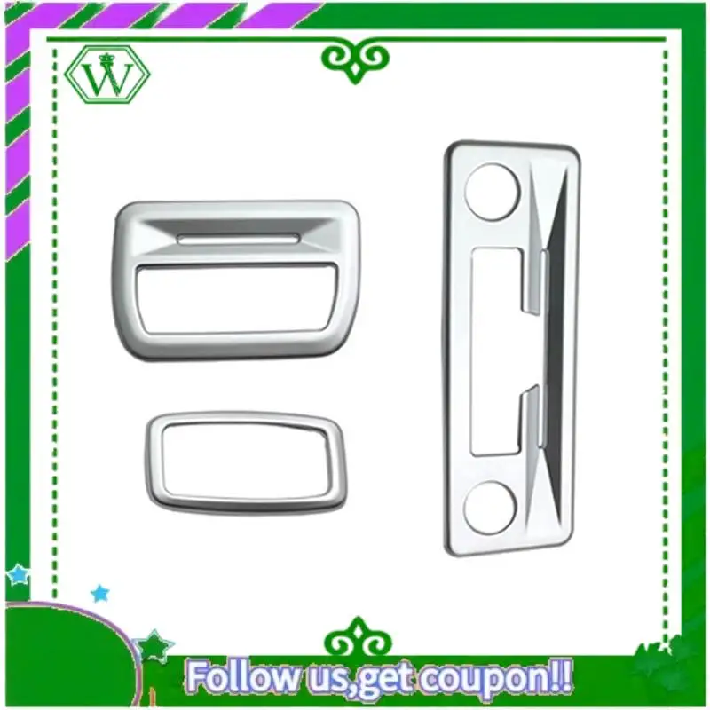 

AC34-For NISSAN SERENA C28 2023 2024 Car Roof Reading Light Cover Trim Decorative Frame Interior Replacement 3PCS