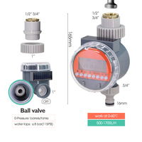 N192 Ball Timer Solar Automatic Watering Device Intelligent Timing Device Atomizing Spray Drip Irrigation Sprinkler System