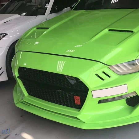 

For Ford Mustang 2015-17 Gas Rocket Style Front Bumper (USA Warehouse Including Shipping )