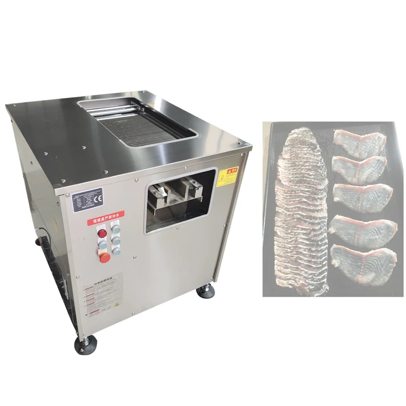 Commercial Oblique Cutting Fish Slicer Grass Carp Black Fish Restaurant Catering Dedicated Fish Slicer Pig Beef Lamb Fresh Meat