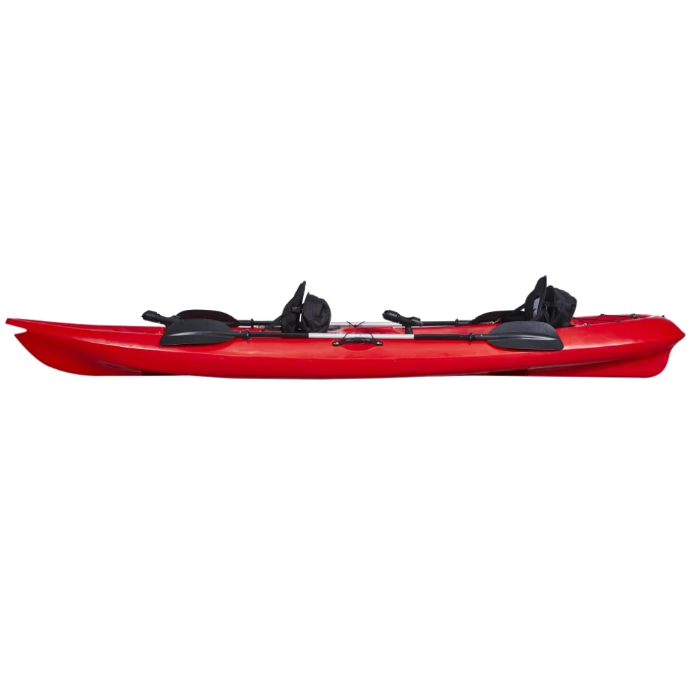 3.9m Double-Seater Rotomolded Plastic Kayak for River and Ocean Fishing for Family and Club Canoe Alternative view 5