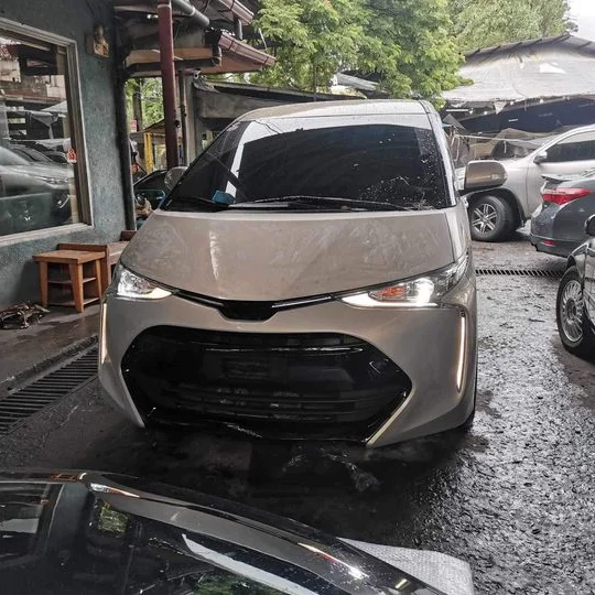 

100% installation of 2006 converted to 2018 body kit Pp material car bumper for YOTA Previa Estima 2006-2016