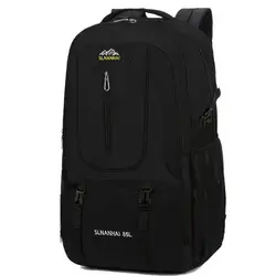 Homens grande mochila unisex 85 litros grande capacidade de viagem ao ar livre saco montanhismo esportes das mulheres mochila de bagagem de trabalho quente