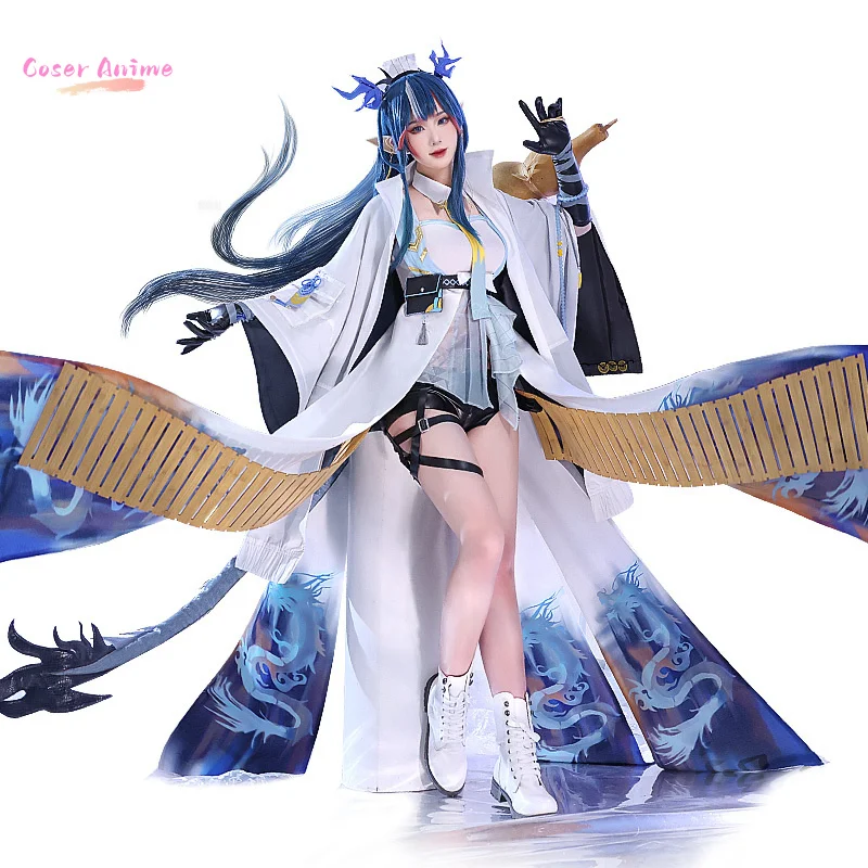 Gioco Arknights Ling Costume Cosplay Uniforme Halloween Carnevale Festa Natale Gioca di ruolo Abbigliamento Abbigliamento