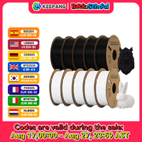 KINGROON PLA Filament 1.75mm 3D Printer Filament 5/10Rolls 3D Printing Plastic Material 100% No Bubble for FDM 3D Printer MIX