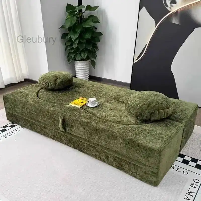 Vakuum-Kompressions-Sofa: Multifunktionales, faltbares Einzelsofa aus reinem Schwamm, speziell geformtes Faulbett-Möbelstück