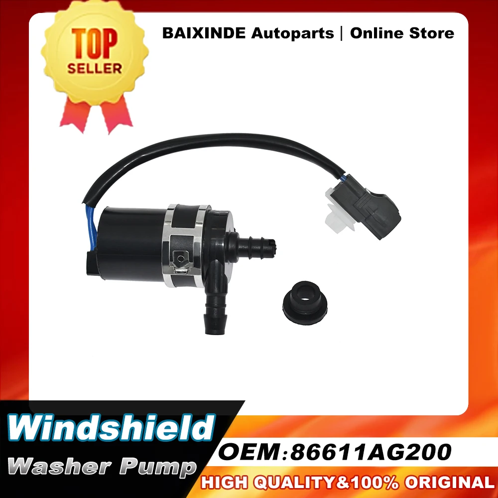 OEM 86611AG200 Windshileld Wiper Washer Pump For Subar Forester 2010-2012 For Mitsubishi Pajero 2008-2015 Montero Sport