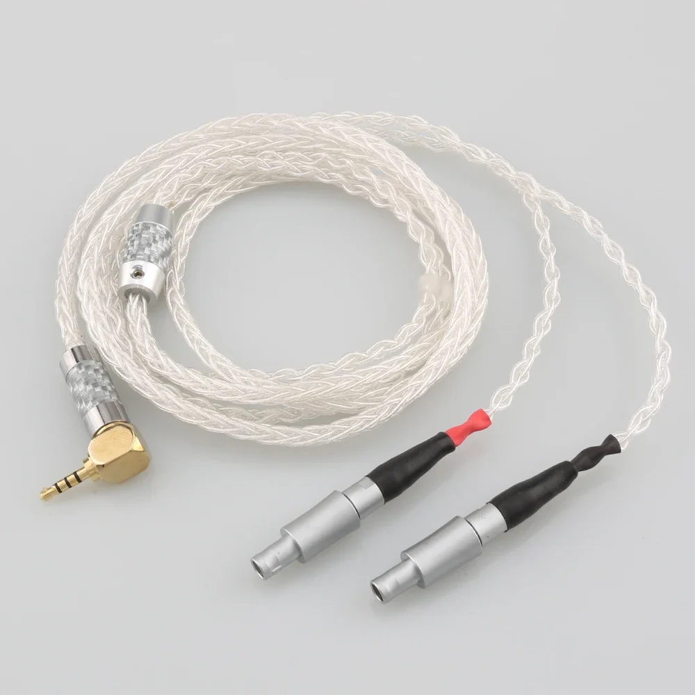 

Audiocrast 99% Pure Silver Headphone Cable For Sennheiser HD800 HD800s HD820s HD820 Enigma Acoustics Dharma D1000