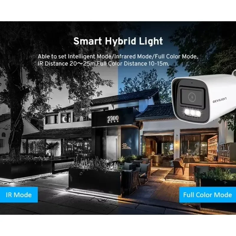 4K 8 قناة 8mp نظام الأمن في الهواء الطلق اتجاهين الصوت كامل اللون للرؤية الليلية Poe Nvr عدة Cctv Ip نظام كاميرا المراقبة