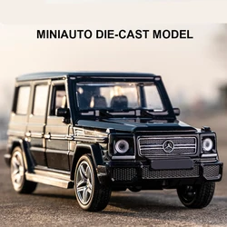 1:32 G65 AMGSUV modello di auto in lega Diecasts & Toy veicoli fuoristrada in metallo modello di auto simulazione collezione di luci sonore giocattolo per bambini regalo