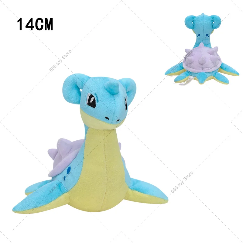 New Anime Pokemon Plush Lapras Peluche Doll Anime Cartoon Stuffed Birthday Toy Gift For Kids Children