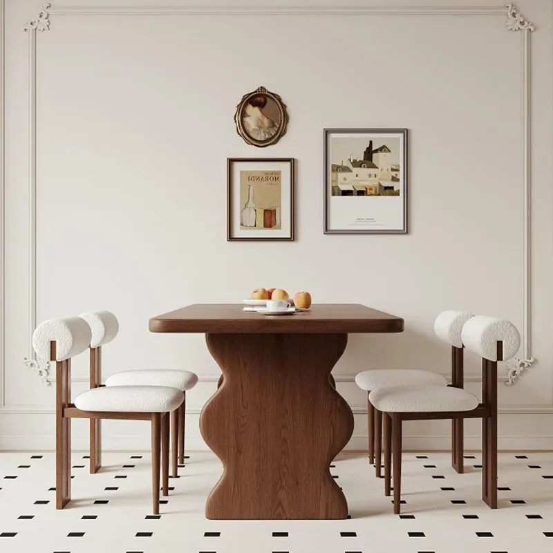 

Round Sedentary Dinning Table Tables Sets Folding Kitcjen Set Home Plastic Juegos De Comedor Muebles Dining Room Furniture