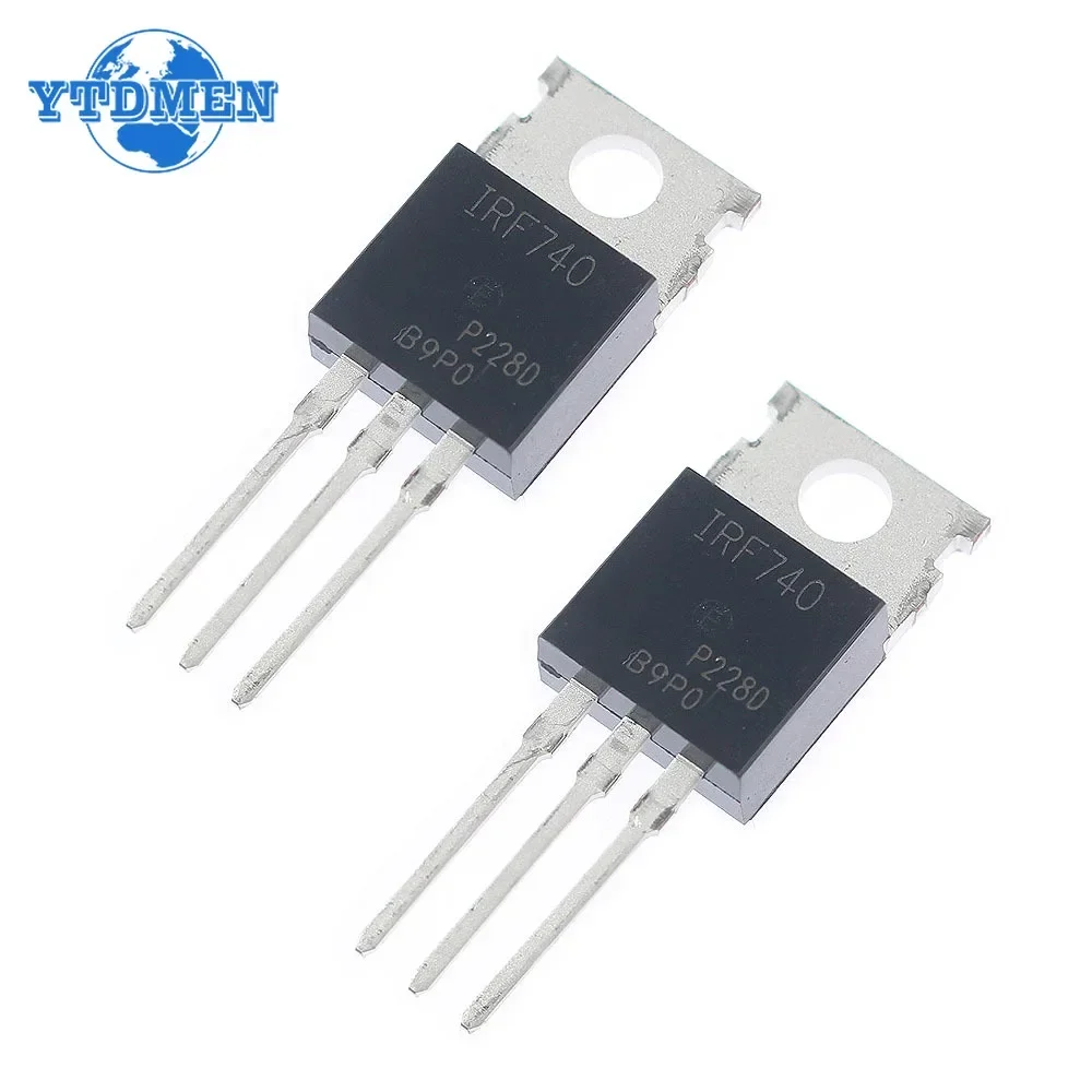 5PCS IRF740 MOSFET Transistor TO-220 New