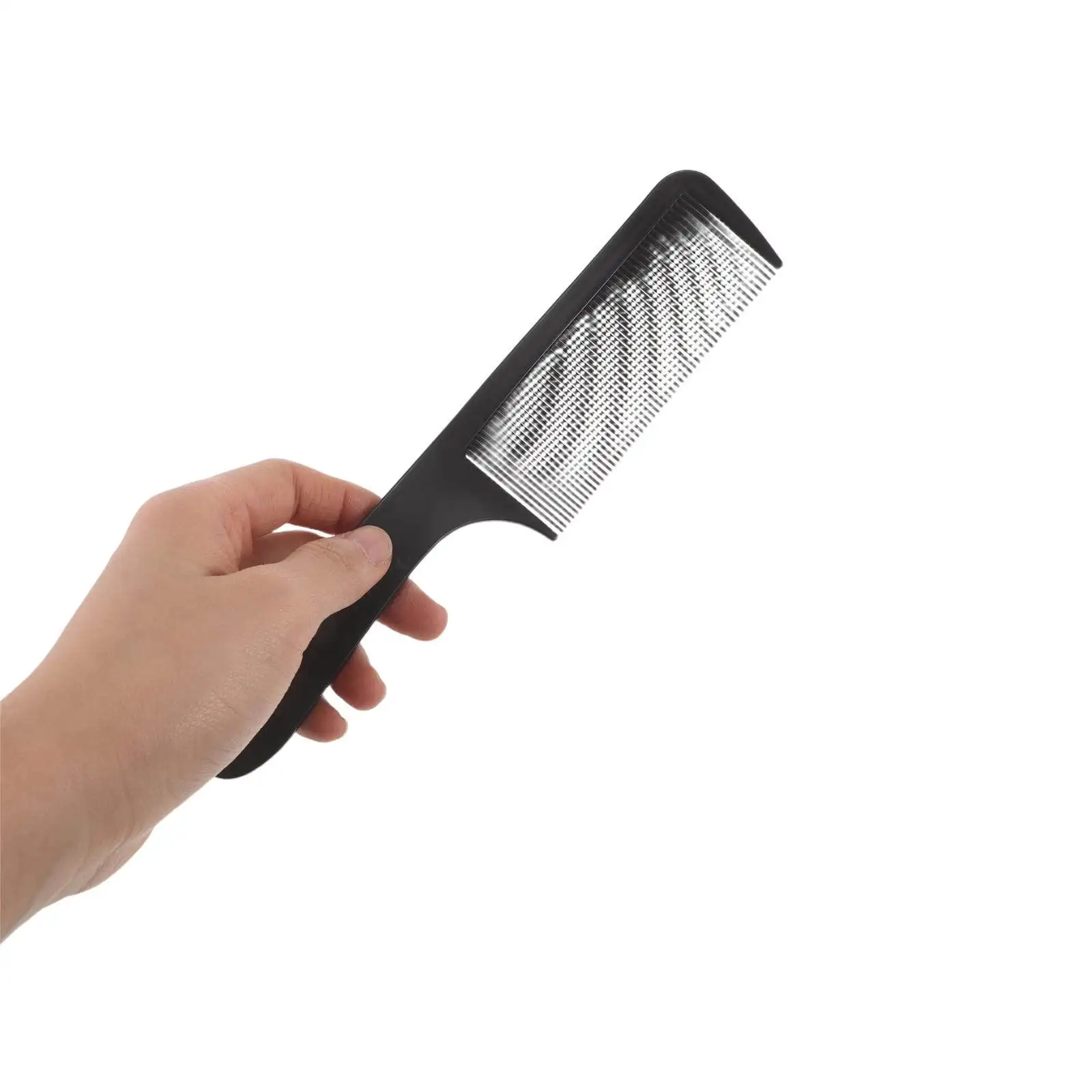 

Набор из 6 профессиональных парикмахерских расчесок для укладки волос, с изогнутым контурным дизайном, для мужчин, для создания прически Flat Top Fade, черно-белые, типа Paddle