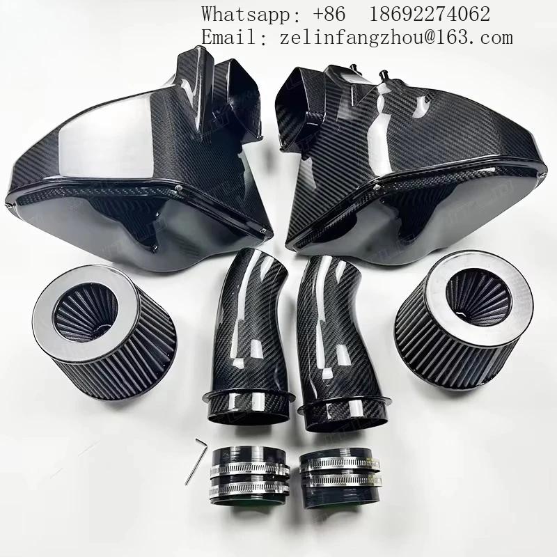 

JTLD New Carbon Fiber Cold Air Filter Intake System For BMW F90 M5 Filter Kits
