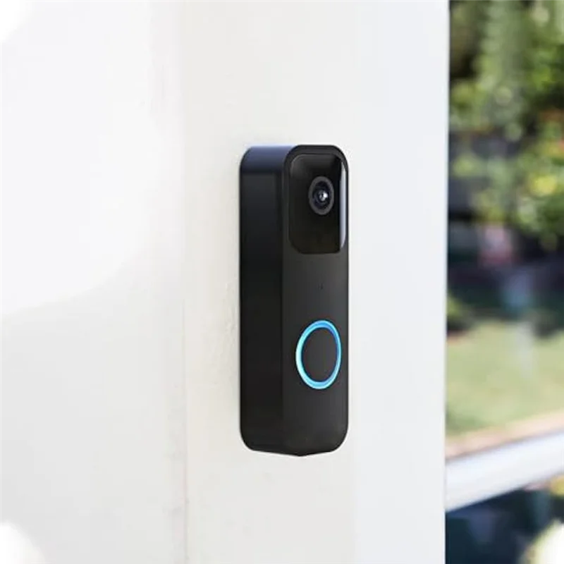 3 peças para substituição da placa traseira do campainha da porta piscante, peça da placa traseira para campainha de vídeo piscante, com acessório de montagem